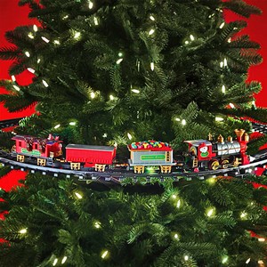 trein-kerstboom